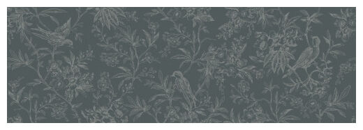 marazzi china touch blu madh dekor 40x120 - zdjęcie główne