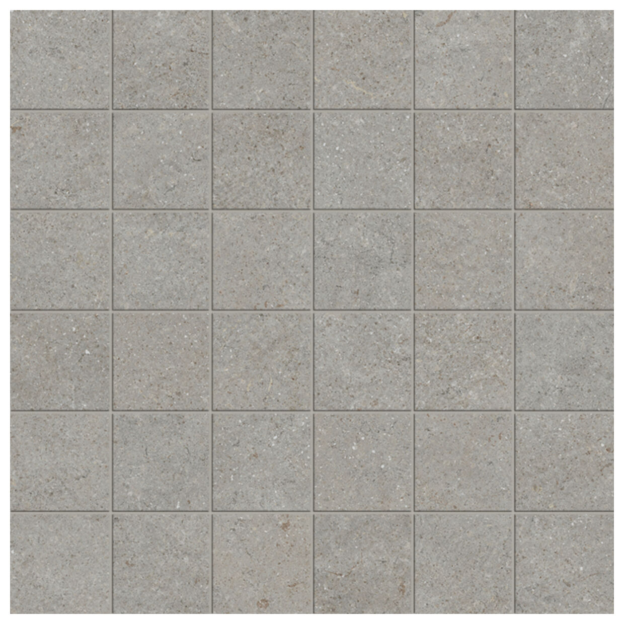 Marazzi Terratech Polvere Mosaico Tessere 5x5 M8Y7 30x30 - mozaika imitująca beton kuchenna i łazienkowa