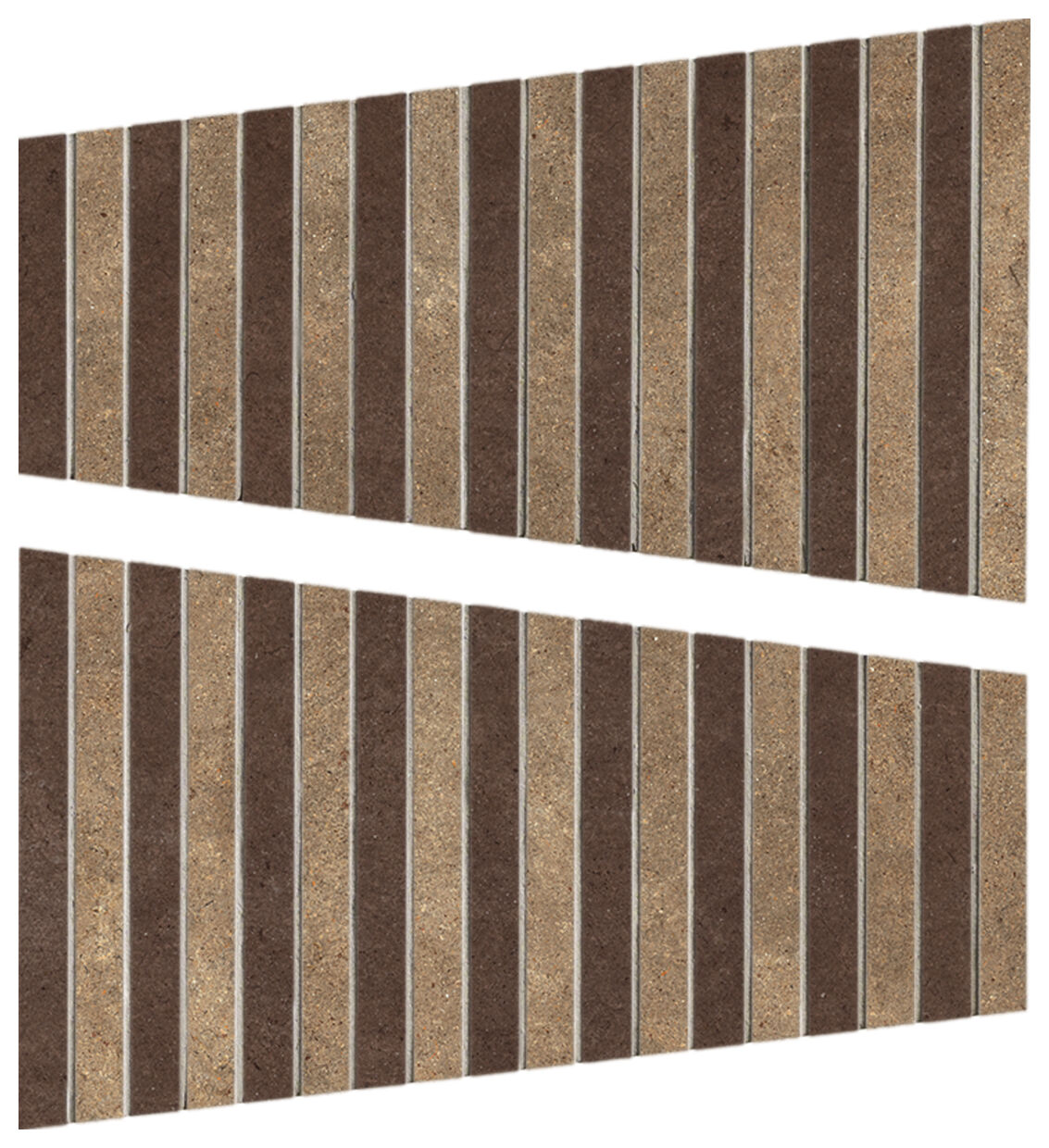 Marazzi Terratech Decoro Modulo Senape M8L6 20x34 - płytka dekoracyjna matowa betonopodobna