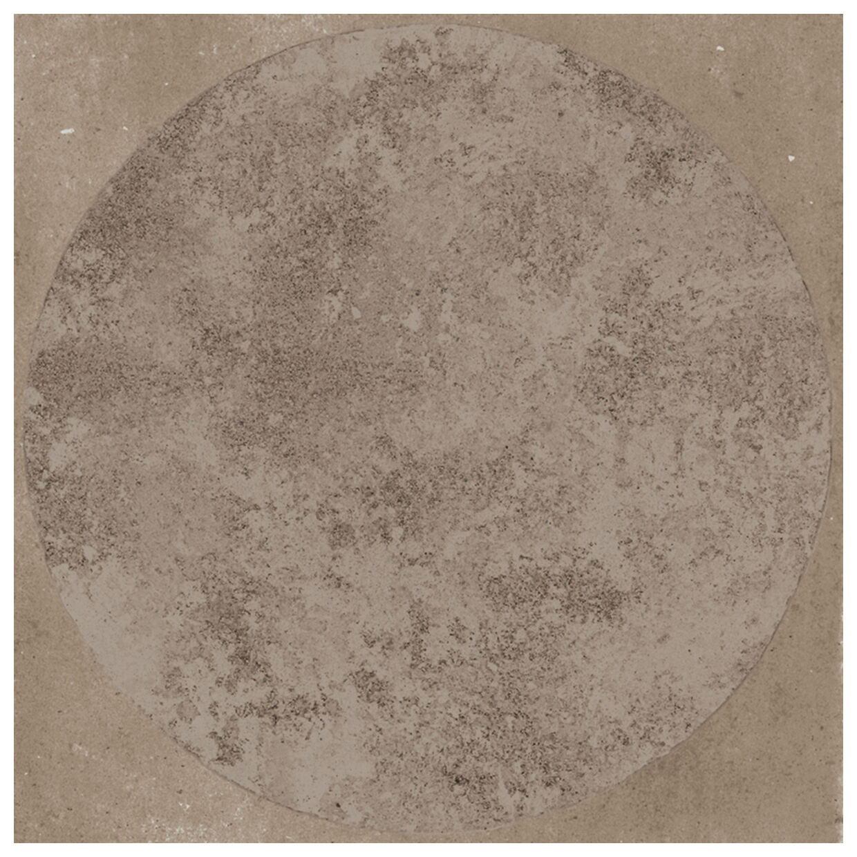 Marazzi Artcraft Argilla Decoro Bolli Mgws 20x20 - płytka dekoracyjna matowa do salonu imitująca beton