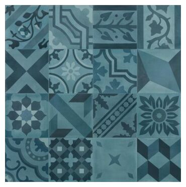 marazzi d_segni blend azzurro mix m607 dekor 20x20 - zdjęcie główne