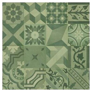 marazzi d_segni blend verde mix m608 dekor 20x20 - zdjęcie główne