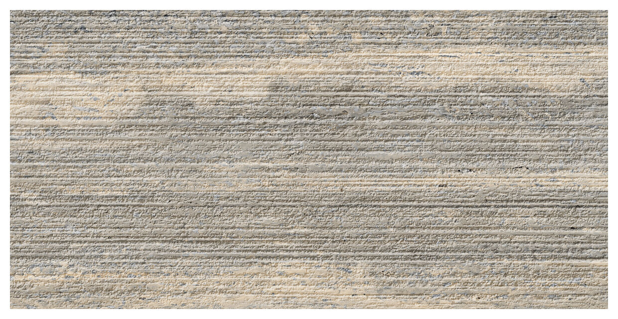 Marazzi Mystone Travertino Silver Struttura 3D Righe M9PC 30x60 - płytka ścienna imitująca kamień