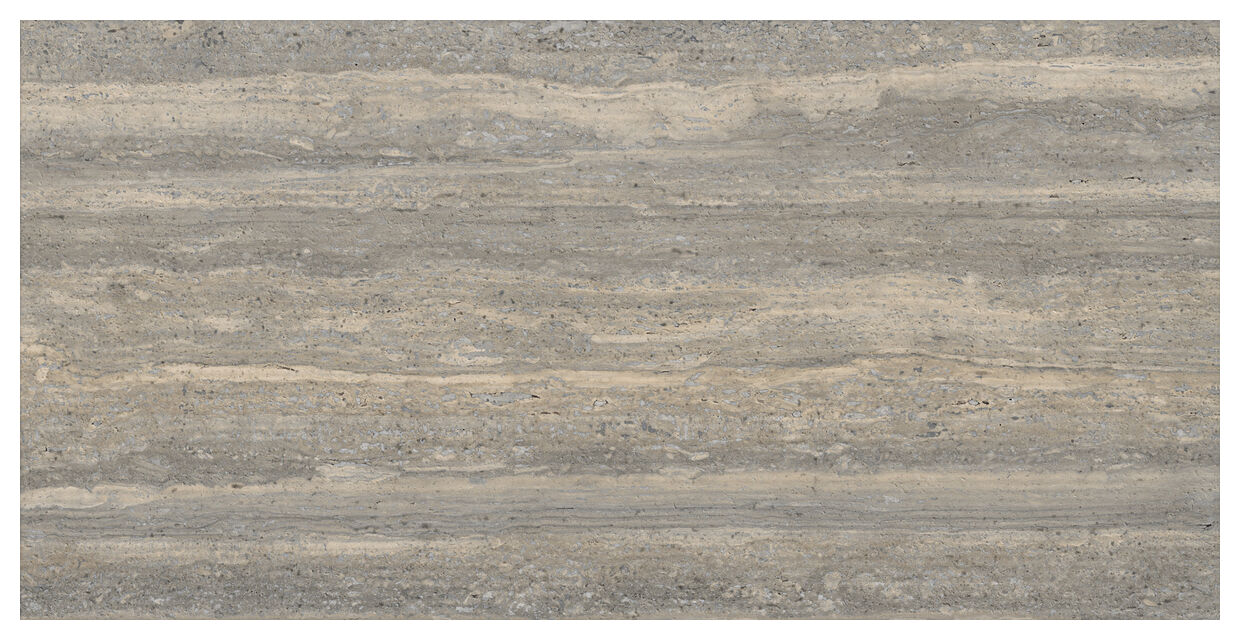 Marazzi Mystone Travertino Silver Struttura 3D Scalpello M9HR 60x120 - płytka ścienna imitująca trawertyn