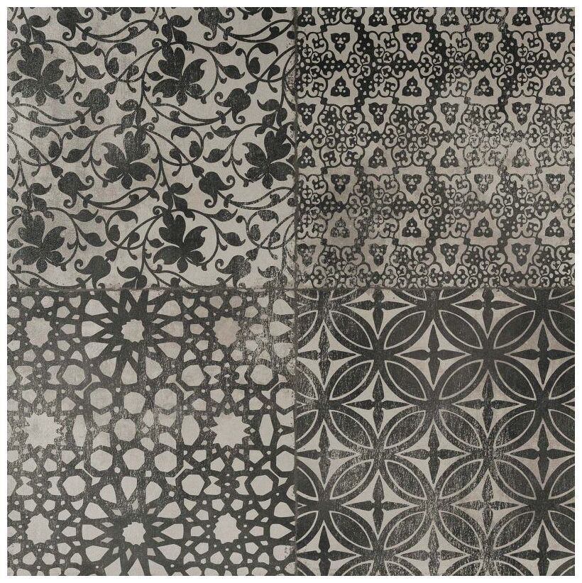 marazzi powder liberty freddo m003 dekor rektyfikowany 75x75 - zdjęcie główne