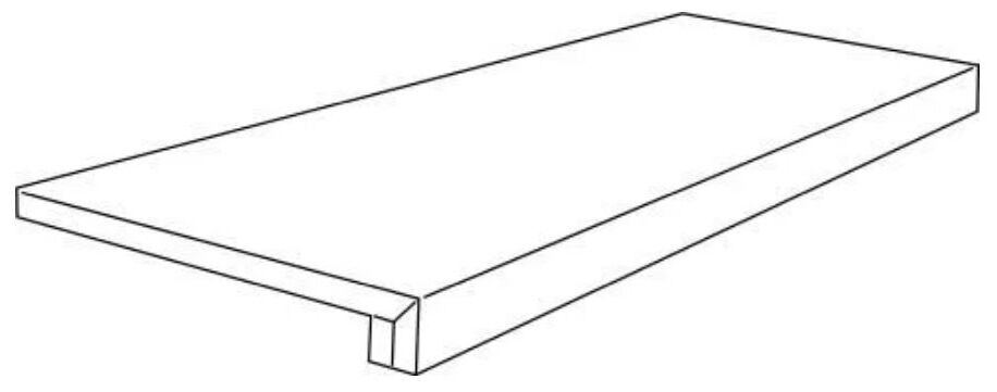 Marazzi Oltre Sand M9JY Gradone 32.5x120 - stopnica gresowa matowa drewnopodobna