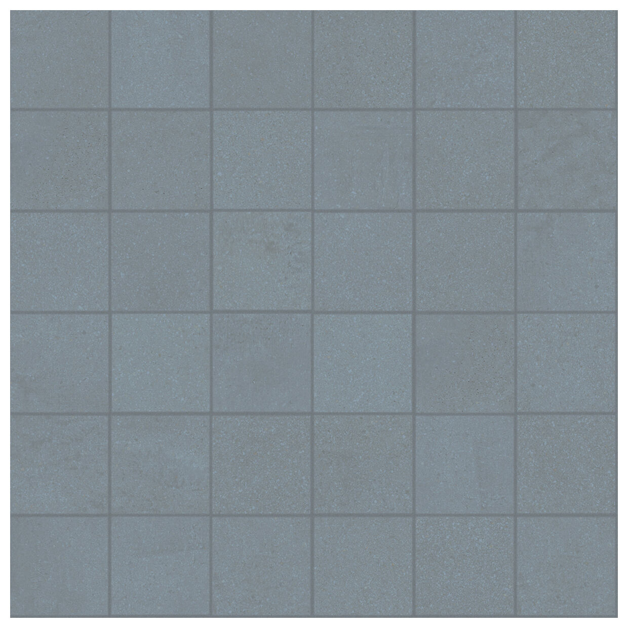 Marazzi Cementum Indigo Mosaico 5x5 MA98 30x30 - szara mozaika betonopodobna do łazienki i kuchni