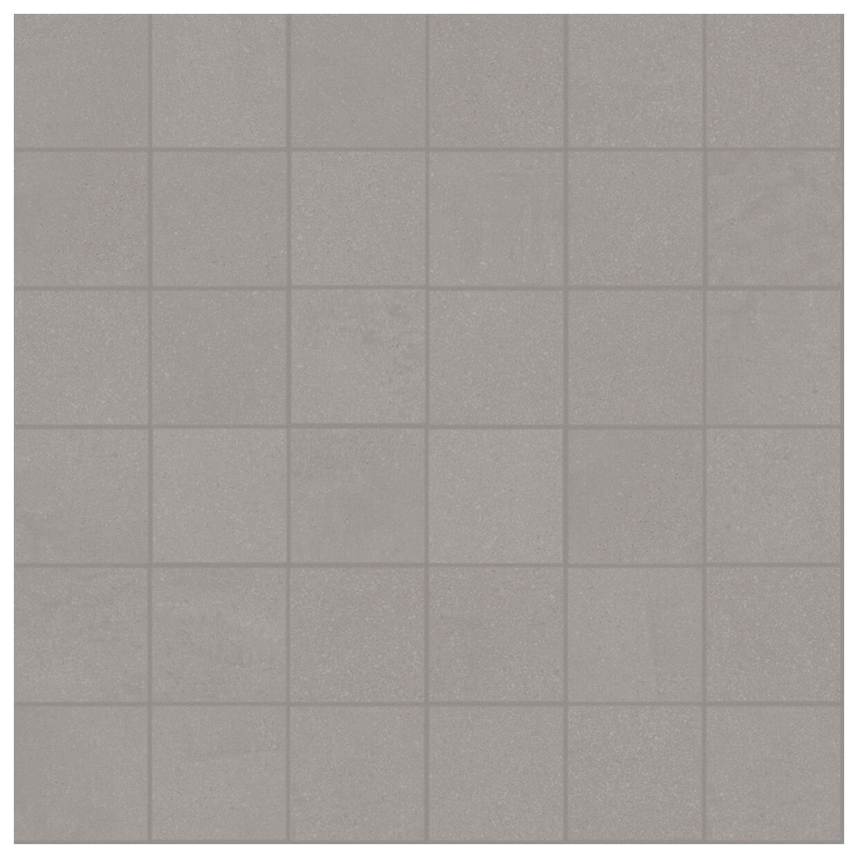 Marazzi Cementum Nickel Mosaico 5x5 MA95 30x30 - szara mozaika betonopodobna kuchenna i łazienkowa