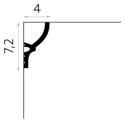 mardom md070 listwa sufitowa oświetleniowa 200x7.2x4 