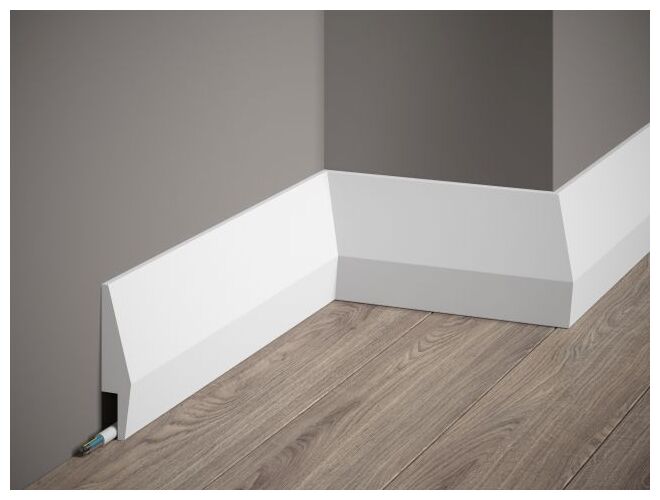 mardom md016p premium listwa przypodłogowa lakierowana 200x10x2.3 - zdjęcie główne