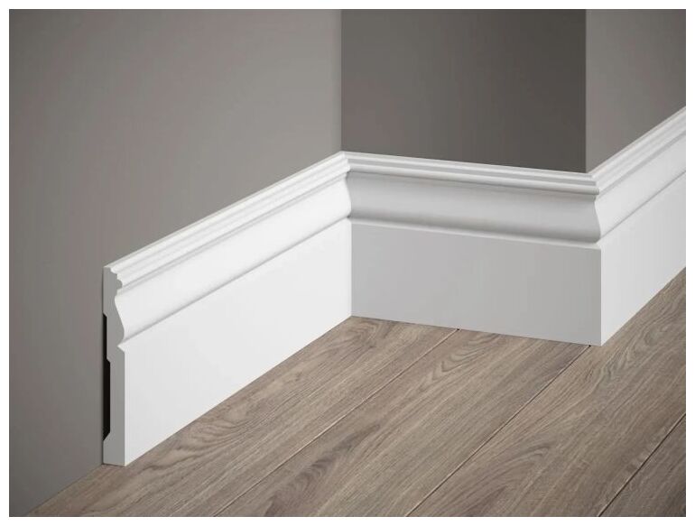 mardom md095p premium listwa przypodłogowa lakierowana 200x12x1.5 - zdjęcie główne