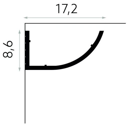 mardom md362 listwa sufitowa oświetleniowa 200x17.2x8.6 