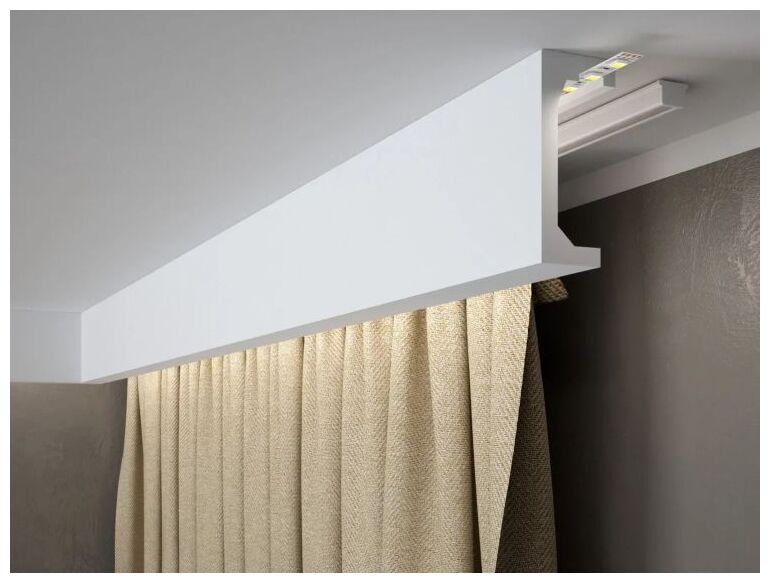 mardom ql046 listwa karniszowa wodoodporna 240x12x5 