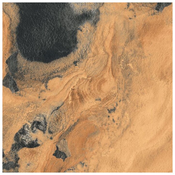 Matowy gres Retro Stone 60x60 cm imitujący trawertyn w ciepłych beżowo-szarych tonacjach