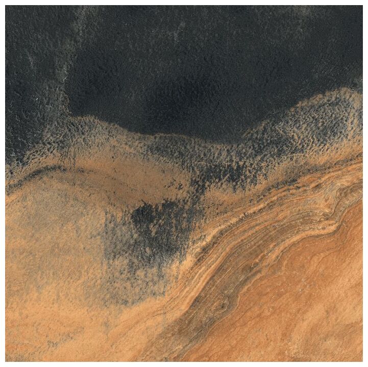 Matowy gres Retro Stone 60x60 cm imitujący trawertyn w ciepłych beżowo-szarych tonacjach - zdjęcie nr: 5