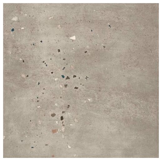 Matowy gres Moment Vision 80x80 z efektem lastryko w szaro-beżowej tonacji