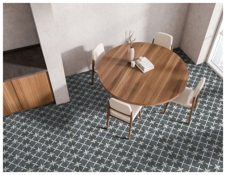 marmara almeria anthracite (carbon) gres rektyfikowany 33x33 