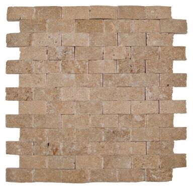 marmara trawertyn midas brown 2.3x4.8 mozaika 29x30 - zdjęcie główne