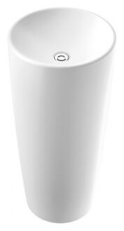 marmorin noemi s umywalka stojąca przyścienna 40x40x84.5 - zdjęcie główne