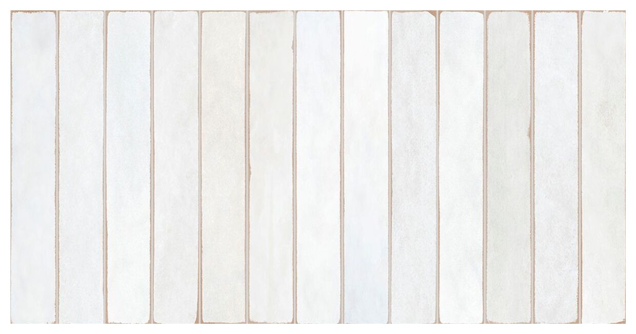 Mykonos Easy Long White mat (PRC) gres 32x62.5 - hiszpański gres na zewnątrz