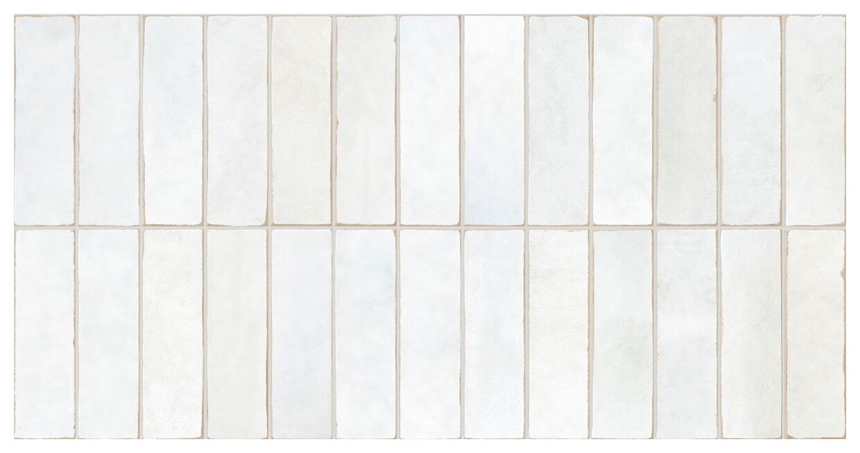 Mykonos Easy Limit White mat (PRC) gres 32x62.5 - matowy gres do salonu i przedpokoju