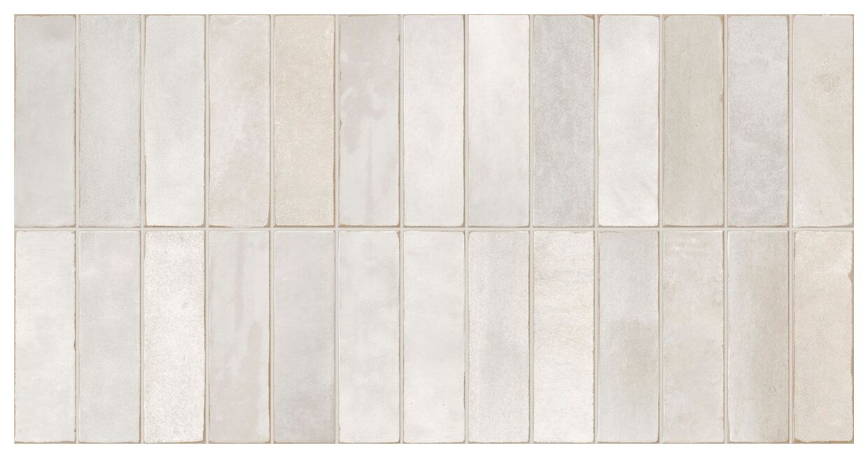 Mykonos Easy Limit Pearl mat (PRC) gres 32x62.5 - matowy gres do salonu