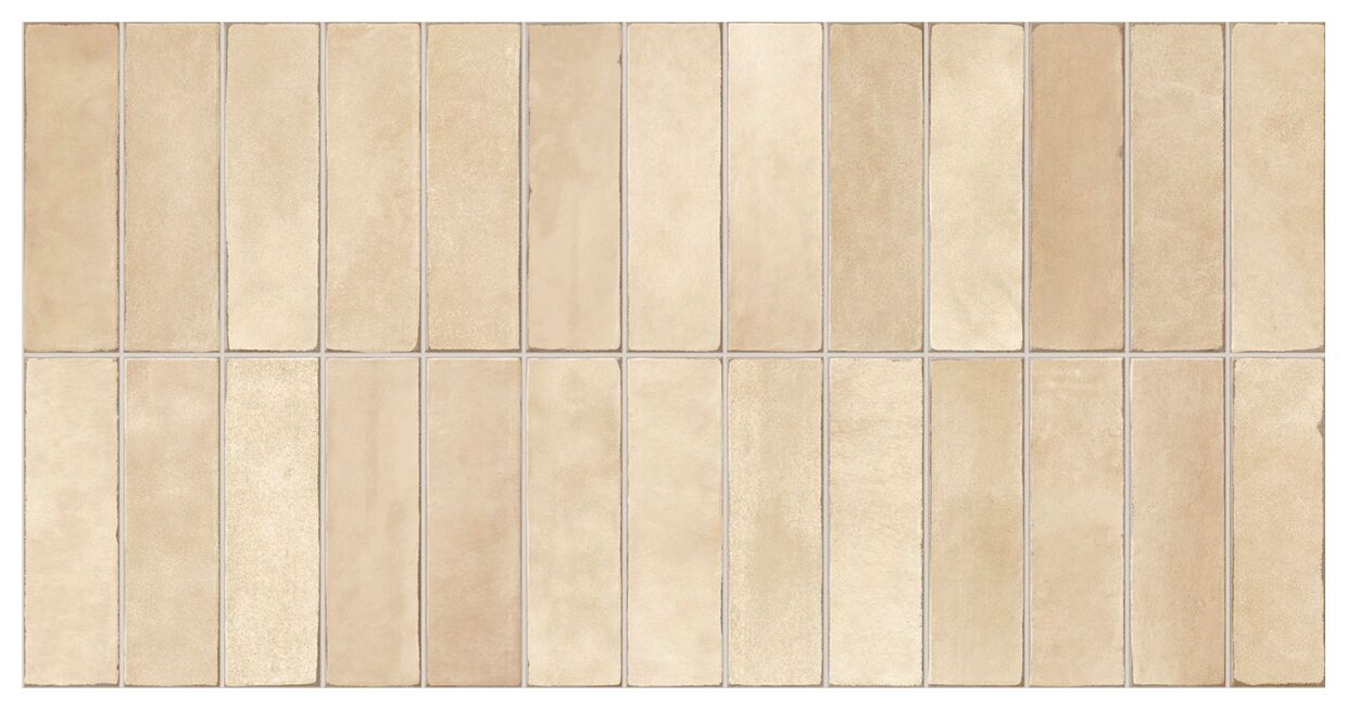 Mykonos Easy Limit Sand mat (PRC) gres 32x62.5 - matowy gres do salonu