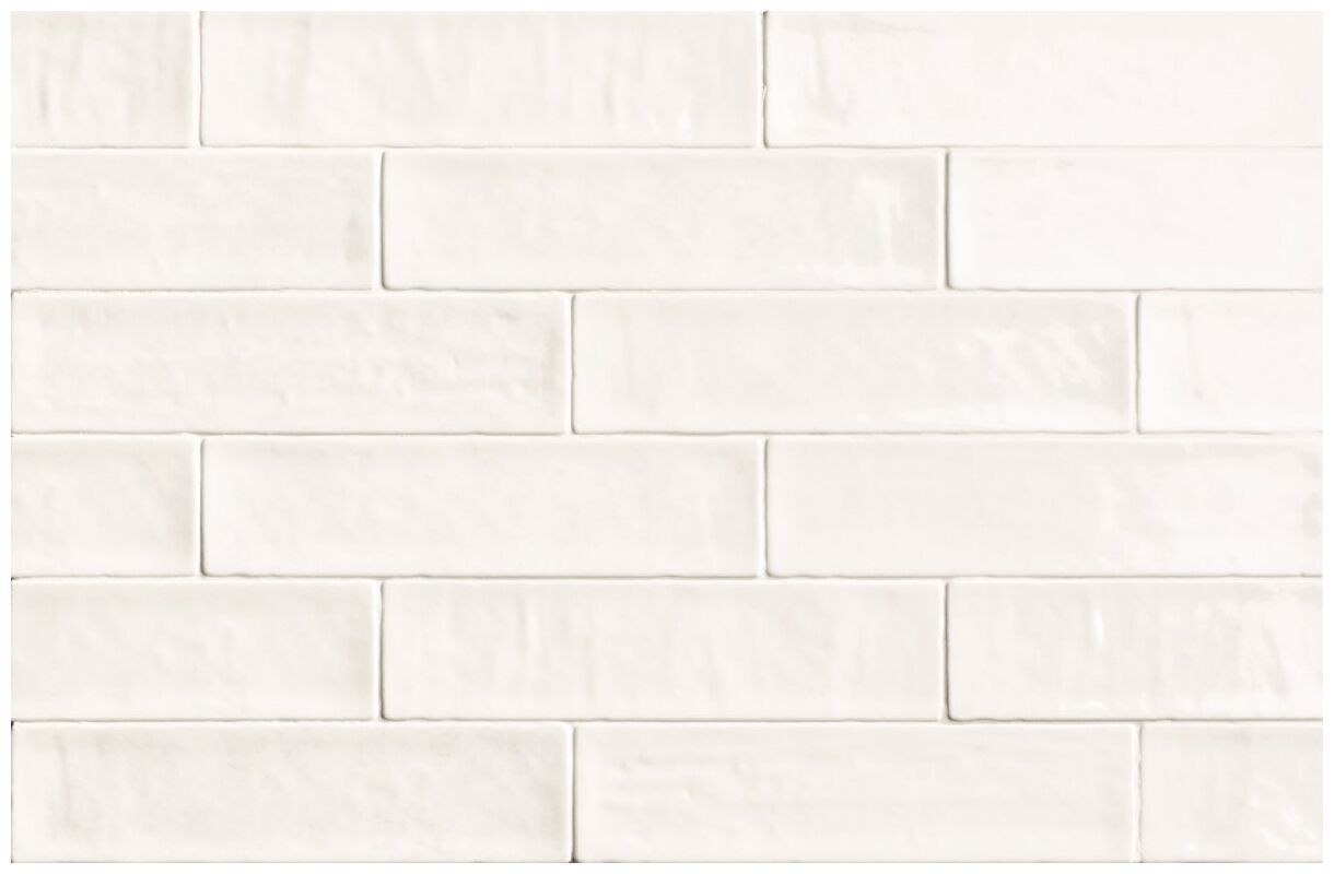 natucer zellige white płytka ścienna 6.2x25 - zdjęcie główne