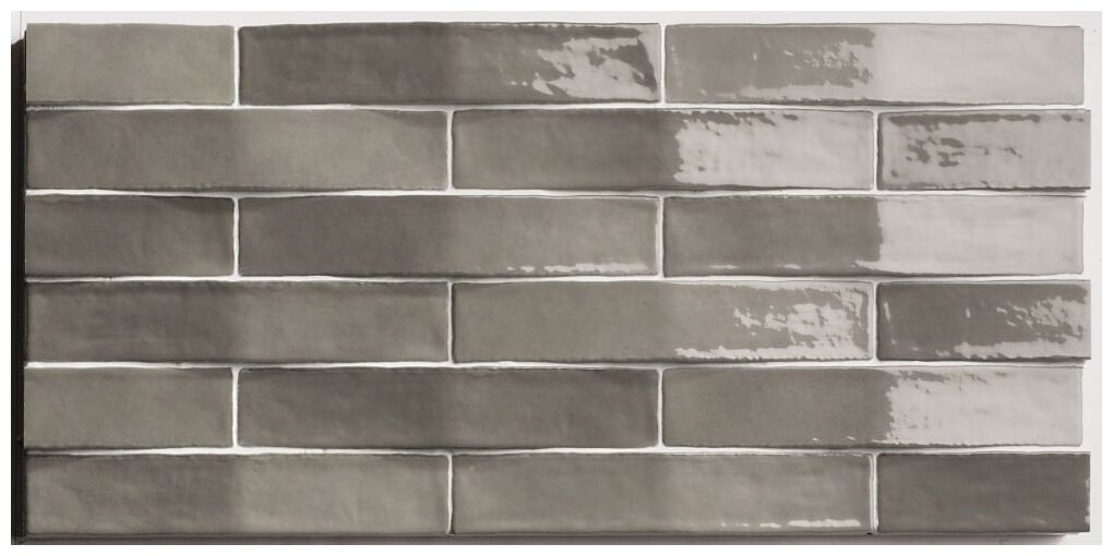 natucer convex grey mix płytka ścienna 5x25 - zdjęcie główne