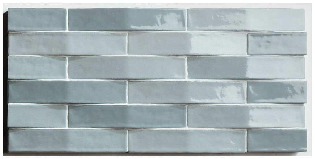 natucer convex acqua mix płytka ścienna 5x25 - zdjęcie główne