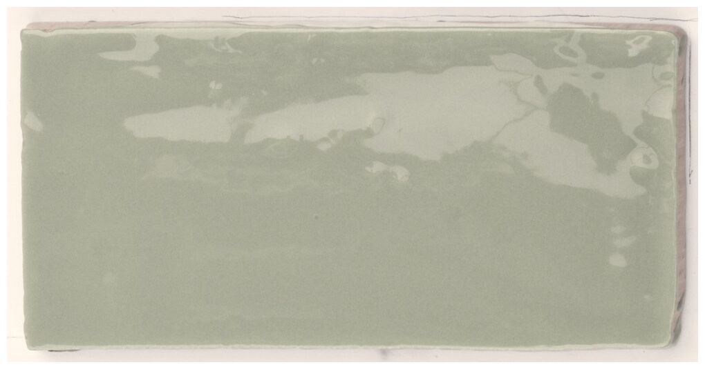 natucer cotswold sage glossy płytka ścienna 7.5x15 - zdjęcie główne
