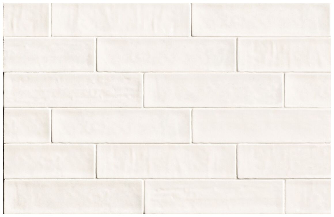 natucer zellige white matt płytka ścienna 6.2x25 - zdjęcie główne