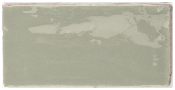 natucer cotswold sage glossy płytka ścienna 7.5x15 