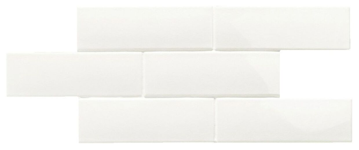 natucer london white matt płytka ścienna 7.2x22.2 
