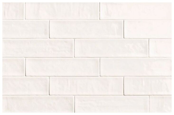 natucer zellige white płytka ścienna 6.2x25 