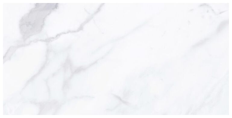 Biała płytka Racer Blanco 60x120 z marmurowym wzorem i szarymi żyłkami na błyszczącej powierzchni