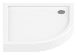new trendy columbus brodzik półokrągły akrylowy 80x80x14 (b-0409) 