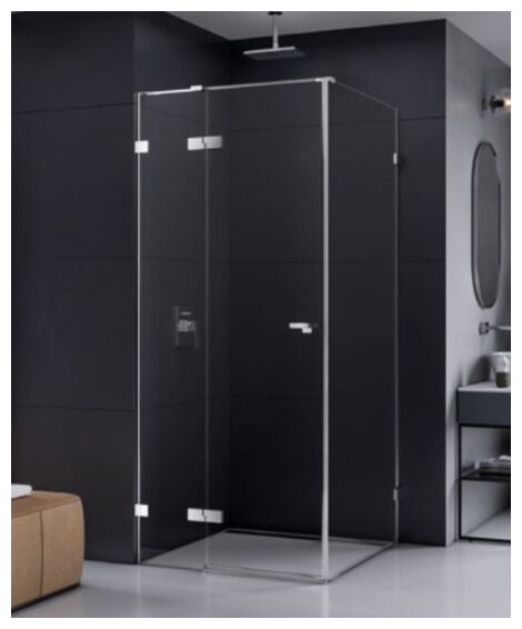new trendy eventa kabina prostokątna. drzwi lewe. szkło czyste 8 mm 110x80x200 (exk-0134/exk-0139) 