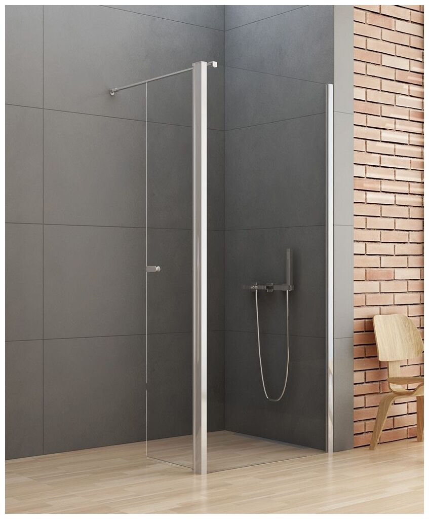 new trendy new soleo kabina walk-in. szkło czyste 6mm 100x195 (k-0346) 