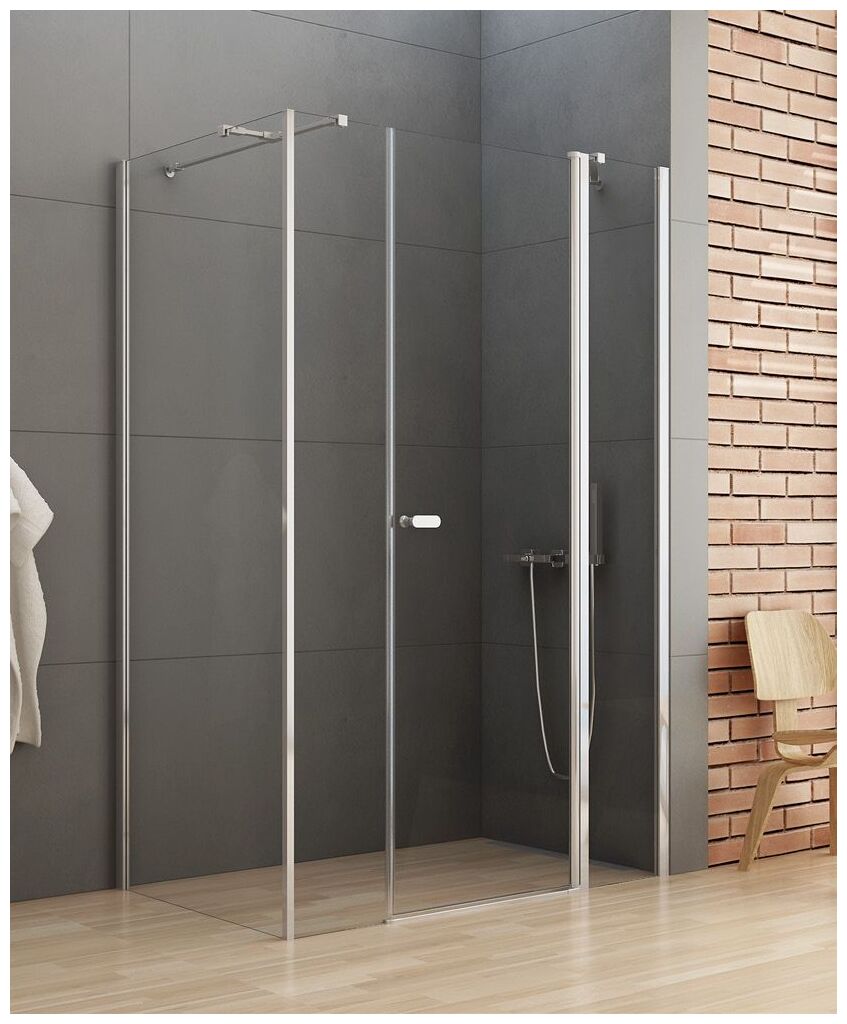 new trendy new soleo plus kabina prostokątna. szkło czyste 6mm 110x80x195 (k-0370) - zdjęcie główne