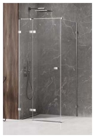 new trendy avexa kabina kwadratowa drzwi lewe. szkło czyste 6mm 100x100x200 (exk-1485) - zdjęcie główne