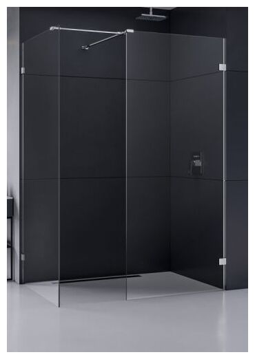 new trendy eventa kabina walk-in. szkło czyste 8mm 130x80x200 (exk-0230) 