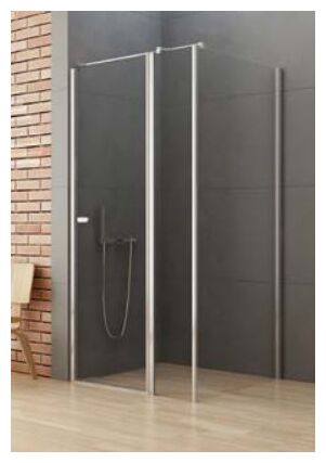 new trendy new soleo kabina kwadratowa. drzwi uchylne pojedyncze. szkło czyste 6mm 90x90x195 (k-0693) 