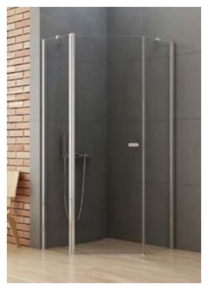 new trendy new soleo kabina pięciokątna. szkło czyste 6mm 80x80x195 (k-0606) - zdjęcie główne
