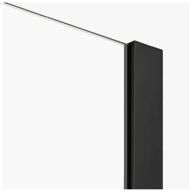 new trendy smart black kabina przyścienna. drzwi przesuwne szkło czyste 8mm 120x80x200 (exk-6649) - zdjęcie nr: 3