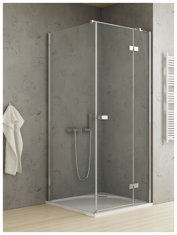 new trendy reflexa kabina kwadratowa. drzwi prawe. szkło czyste 6 mm 80x80x200 (exk-1241/exk-0005) 