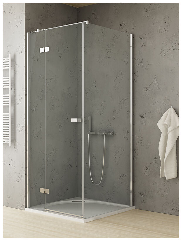 new trendy reflexa kabina prostokątna. drzwi lewe. szkło czyste 6 mm 120x80x200 (exk-1240/exk-0005) 