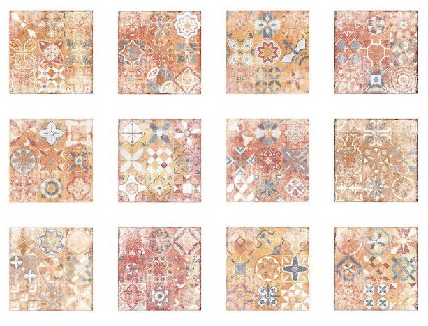 nowa gala flamenco l-ld1-flm06 czerwony gres 33x33 - zdjęcie nr: 2