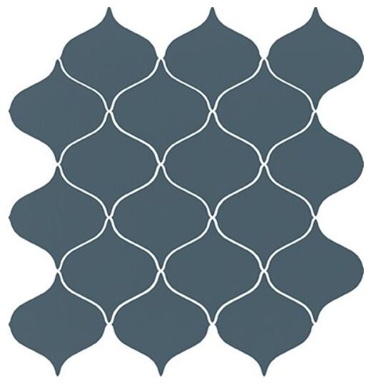 opoczno ocean romance turquoise satin mozaika 28.1x29.3 - zdjęcie główne