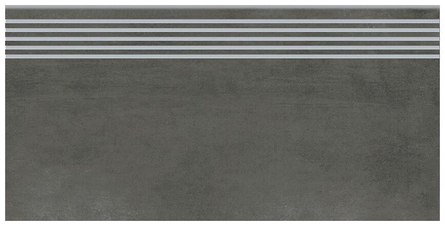 opoczno grava graphite stopnica 29.8x59.8 - zdjęcie główne